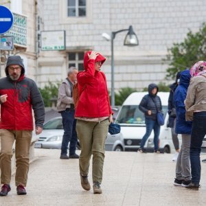 Olujno jugo u Dubrovniku