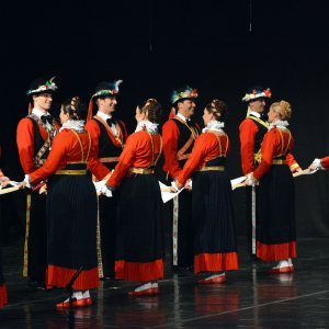 Ansambl Lado održao koncert u prepunoj dvorani Ivane Brlić-Mažuranić