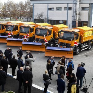 Smotra vozila i opreme Zimske službe uoči početka rada službe