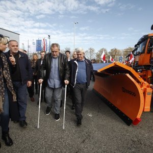Smotra vozila i opreme Zimske službe uoči početka rada službe