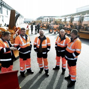 Smotra vozila i opreme Zimske službe uoči početka rada službe