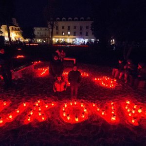 Metkovci su se paljenjem svijeća u gradskom parku prisjetili stradanja Vukovara i Škabrnje