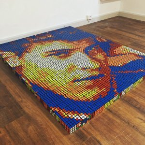 Portreti od Rubikovih kocki