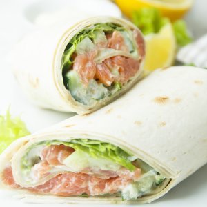 Mr.Bjorg Smoked Salmon Wrap