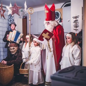 Krampusi i sv. Nikola