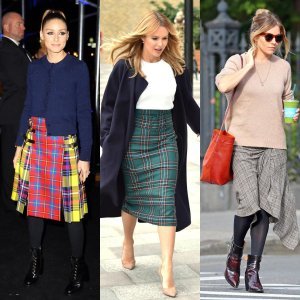 Poznate ljepotice u kariranim suknjama