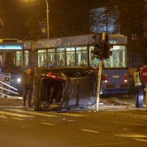 Prometna nesreća u Zagrebu