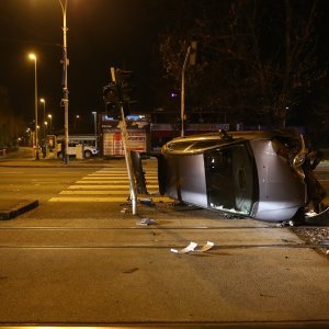 Prometna nesreća u Zagrebu