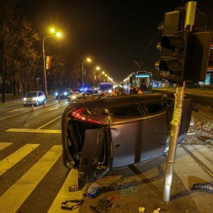 Prometna nesreća u Zagrebu