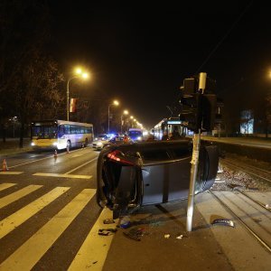 Prometna nesreća u Zagrebu