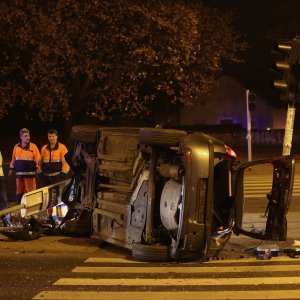 Prometna nesreća u Zagrebu