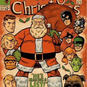 Stripovski Djed Božićnjak bi zaustavio Thanosa