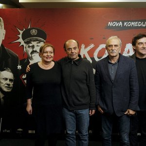 Ksenija Marinković, Pjer Meničanin, Lazar Ristovski i Milan Pleština