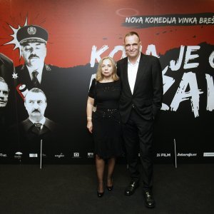 Vinko Brešan sa suprugom Sandrom Boticom Brešan