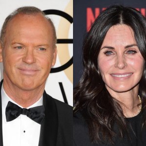 Michael Keaton i Courteney Cox