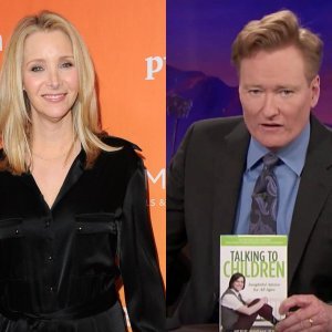 Lisa Kudrow i Conan O'Brien