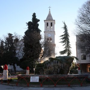 Zaleđena fontana u Šibeniku