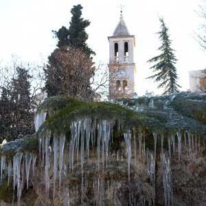 Zaleđena fontana u Šibeniku