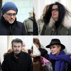 Zlatan Stipišić Gibonni, Vesna Dragojević, Milan Štrljić sa suprugom i Ksenija Prohaska