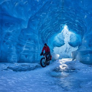 Vožnja biciklom kroz ledenjake