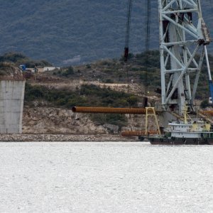 Počeli radovi na temeljima mosta Pelješac