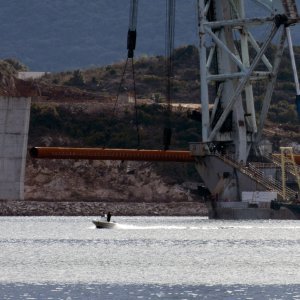 Počeli radovi na temeljima mosta Pelješac