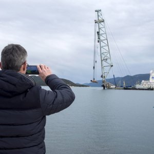 Počeli radovi na temeljima mosta Pelješac