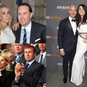 Roman i Irina Abramovič, Petra Ecclestone i James Stunt, Jeff i MacKenzie Bezos