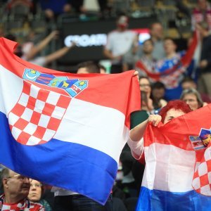 Hrvatska - Španjolska, hrvatski navijači