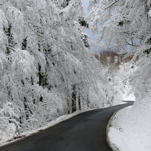 Snježna idila na Sljemenu