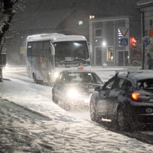 Snijeg u Zagrebu i Sisku