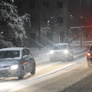 Snijeg u Zagrebu i Sisku