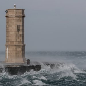 Orkanska bura u Senju