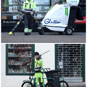 Djelatnici Čistoće metlu zamijenili električnim usisavačem