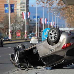 Prometna nesreća u Zagrebu