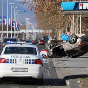 Prometna nesreća u Zagrebu