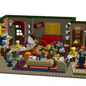 LEGO kafić Central Perk iz serije 'Prijatelji'