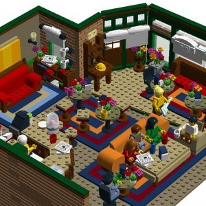 LEGO kafić Central Perk iz serije 'Prijatelji'