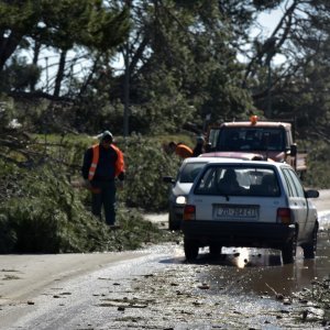 Jaka bura od sinoć puše na području grada Nina