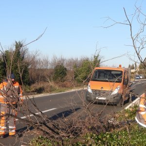 Na šibenskom području bura napravila mnogo štete