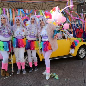 Maškarani auto-rally Pariz - Bakar na Korzu