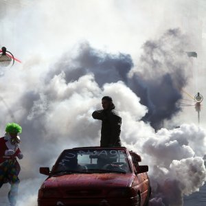 Maškarani auto-rally Pariz - Bakar na Korzu