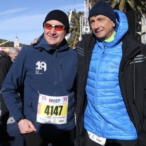 Borut Pahor i Andro Krstulovć Opara sudjelovali na Splitskom polumaratonu