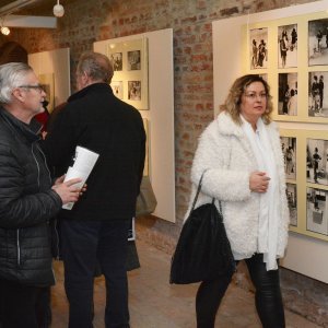 Otvorenje izložbe slika Vere Fischer pod naslovom 'Izložba bez šminke'