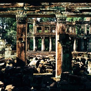 Ruševine hramova u Kambodži