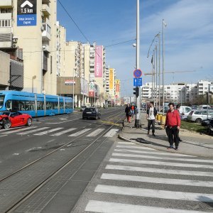 Prometna nesreca na krizanju Avenije Dubrava i Kapucinske ulice