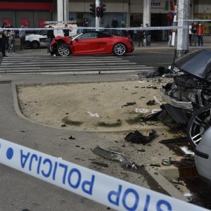 Sudar u zagrebačkoj Dubravi