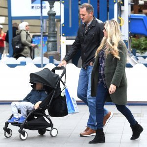 Joe Šimunić sa suprugom Christinom