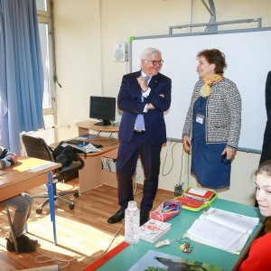 Predsjednik Njemačke Steinmeier u Međunarodnoj njemačkoj školi