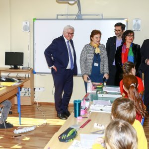 Predsjednik Njemačke Steinmeier u Međunarodnoj njemačkoj školi